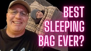 Kodiak Canvas Z Top Sleeping Bag Review - Best Sleeping Bag Ever?