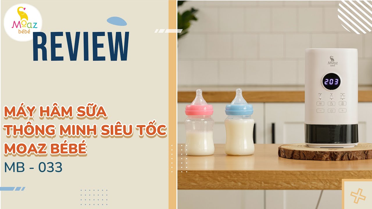 Hâm sữa siêu tốc Moazbebe MB033