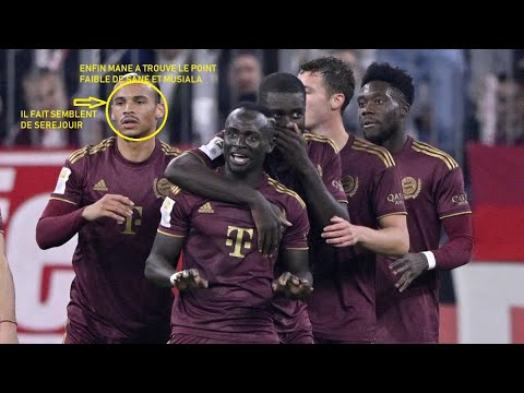 Nouvelle Stratégie de Sadio  mané contre Leroy Sané et Musiala au Bayern