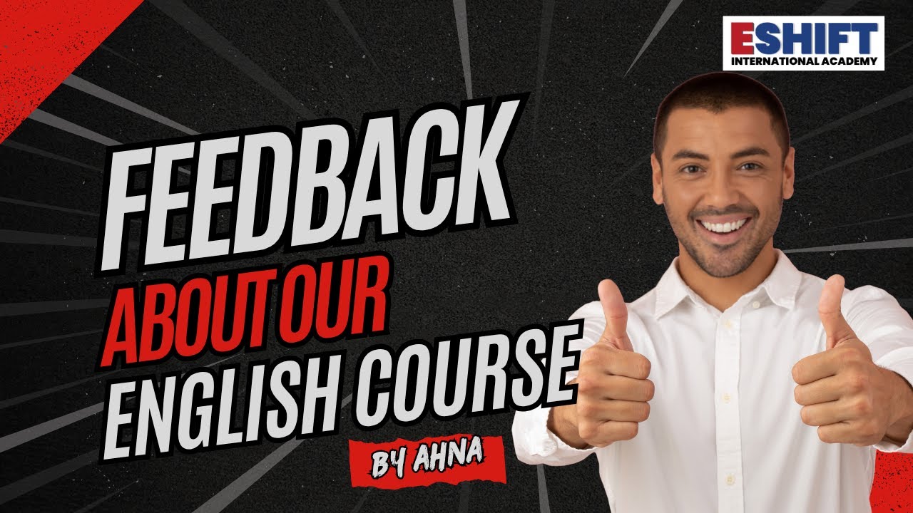 AHNA'S FEEDBACK ABOUT OUR ENGLISH COURSE | ONE OF OUR STUDENTS | ESHIFT CAMPUS