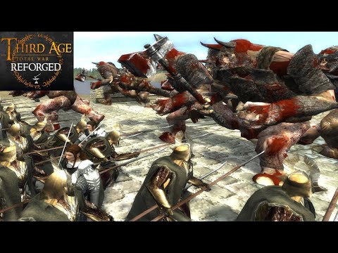 EREGION, THE SMITHY OF THE NOLDOR (Siege Battle) - Third Age: Total War (Reforged)