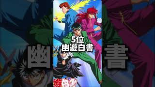 個人的に死ぬまでに絶対見るべき神アニメランキングTOP8#top8#神アニメランキング