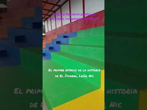 El sandinismo hace el primer estadio en la historia de El Jicaral, León, Nicaragua
