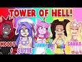 The Most CHAOTIC Tower Of Hell With FRIENDS Roblox