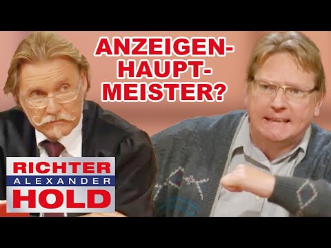 Anzeigenhauptmeister! Klaus terrorisiert eine ganze Nachbarschaft! |1/2| Richter Alexander Hold