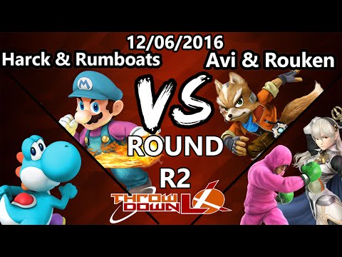Throwdown LX #7 - Harck & Rumboats vs Avifor & Rouken - SSB4 Doubles