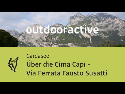 Klettersteig: Über die Cima Capi - Via Ferrata Fausto Susatti in 360°