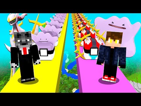 10,000 LUCKY PIXELMON DITTO VS LUCKY PIXELMON MEGA ARCEUS - MINECRAFT PIXELMON MOD
