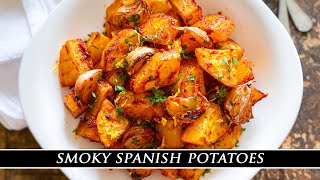 Mind-Blowing Smoky Spanish Potatoes with Garlic & Lemon