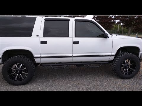 N Fab Nerf Steps install on a 1999 GMC K1500 Suburban with issues overcome