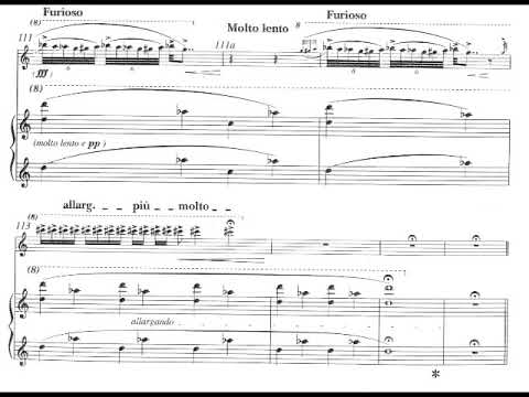 Henryk Górecki - For You, Anne-Lill for Flute and Piano, Op. 58 (1956) [Score-Video]