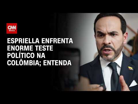 Espriella enfrenta enorme teste político na Colômbia; veja análise | HORA H
