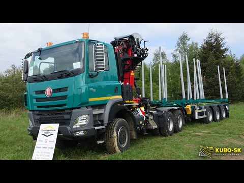 New TATRA Phoenix Euro 6 timber truck - truck walkaround