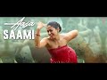 4K Pushpa  Saami Saami Balam Saami Aja Saami Song Hindi   Allu Arjun, Rashmika   Sunidhi   Sukumar 1