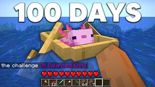 I Survived 100 Days Getting EVERY ADVANCEMENT in Minecraft 1.17...