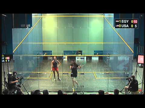 WSF World Juniors Championships 2013, EGYPT - USA, Nour El Sherbini - Sabrina Sobhy
