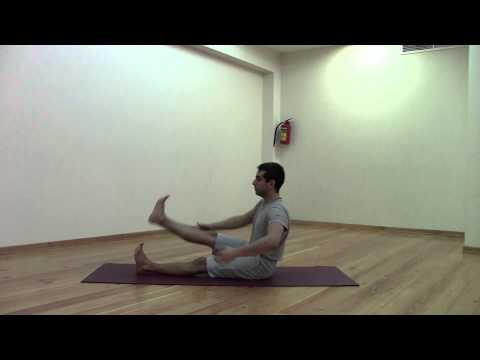 Marichiasana 4 to Supta Parivritta Krounchasana