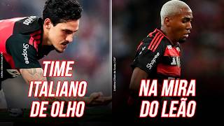 JUVENTUS QUER TIRAR PEDRO DO FLAMENGO | CLUBE SONDA SITUAÇÃO DE LORRAN, FORA DOS PLANOS NO FLA