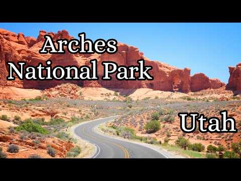 ARCHES National Park Scenic Drive Through | Utah
