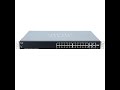 SG300 28PP Cisco 28 Port Gigabit PoE Managed Switch With 28 Network 2 Expansion Slot SG30028PP