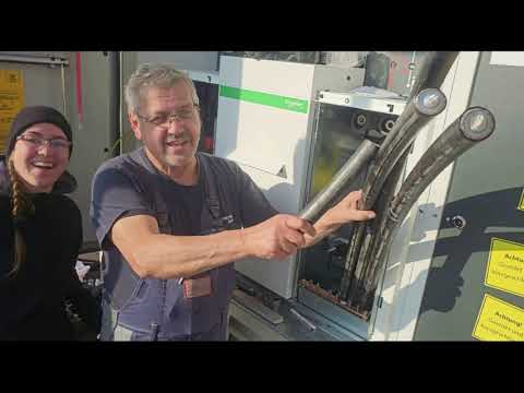 Trafostation Mittelspannung anschließen