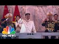 North Korea Showcases Missiles In Huge Military Parade