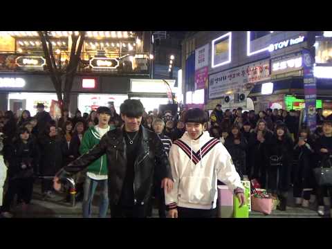 [MAXXAM] 180224 김민석, 강신화 - 갈매기춤(?) ㅋㅋㅋ이걸 왜하는거야