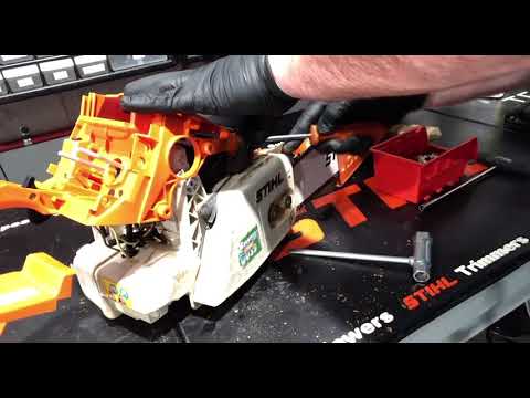 How to replace the handle on a Stihl MS 290 chainsaw. #stihlms290 #chainsawrepair #stihlchainsaw