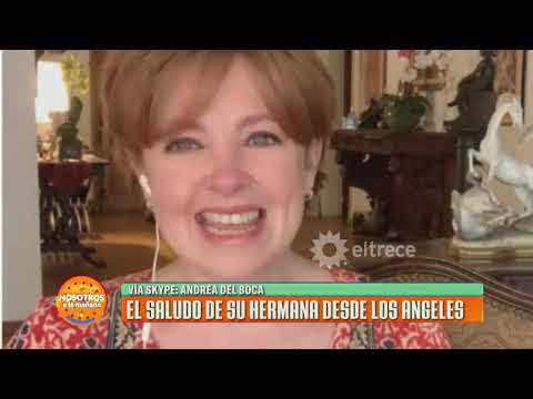 Andrea del Boca broke down when she heard an audio recording that Tomás Dente showed her.