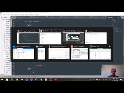 The Northwind Shop Web Application: Part 9.2 - Shopping Cart (index.php)
