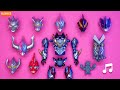 Build Ultraman Geed Zero Z Tregear Darkness Baltan Taiga Omega Speed Build Blokees