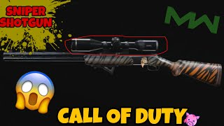 How to make the 725 shotgun a sniper in call of duty (Modern Warfare)