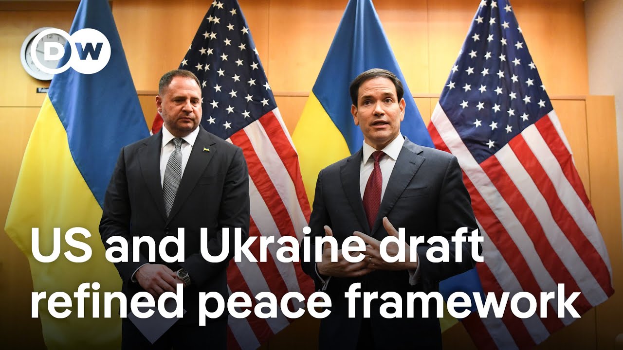 US and Ukraine agree to change draft of plan to end the war | DW News