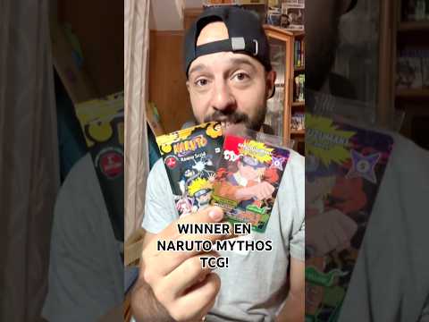 WINNER NARUTO MYTHOS TCG! 🙌
