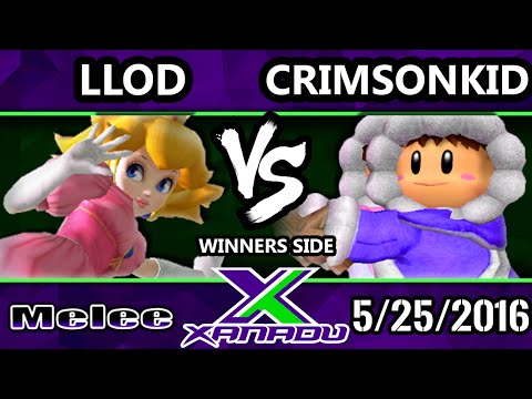 S@X 151 - lloD (Peach) Vs. CrimsonKid (Ice Climbers) SSBM Tournament - Smash Melee