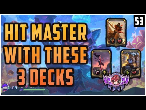 3 Great Decks To Hit Master In Eternal! Legends of Runeterra Guide!