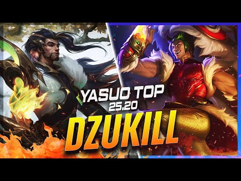 Dzukill - Yasuo vs Sett TOP Patch 25.20 - Yasuo Gameplay
