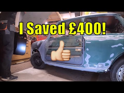 Door Skin Replacement - Classic Mini Workshop Project Sprout Pt.60