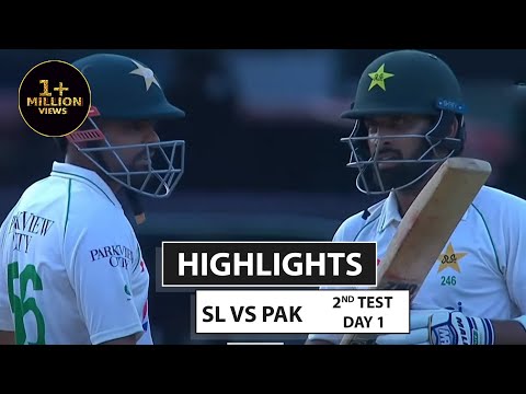 2nd Test - Day 1 | Highlights | Pakistan Tour Of Sri Lanka | 24th July 2023