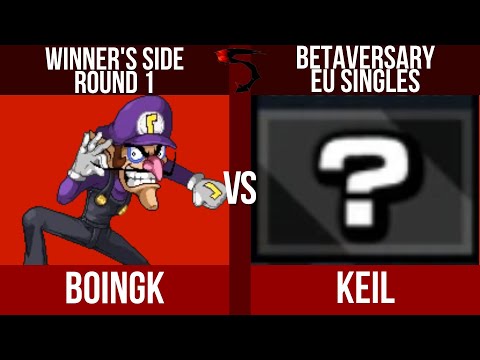 Betaversary EU: boingk (Waluigi) vs Keil (Random) - SSF2 Winners Round 1
