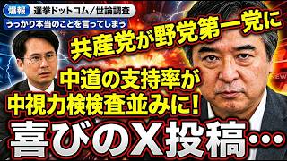 【速報】中道の現職も新しい政治団体に参加か!?内ゲバと分裂を繰り返す左派の末路は…【選挙ドットコム/今野忍/護憲リベラル/ゴリラ/中道/立憲】
