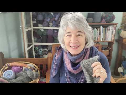 Episode 17:  Sipila & Boneyard Shawl; Knitting After an Injury