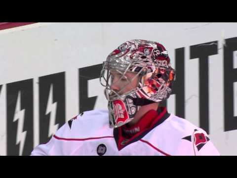 Mark Fayne Goal - 10/10/2011 - Devils vs Hurricanes