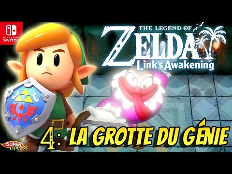 Zelda Link's Awakening Ep 04: The Cave of Genius Let's Play Jouons Nintendo Switch