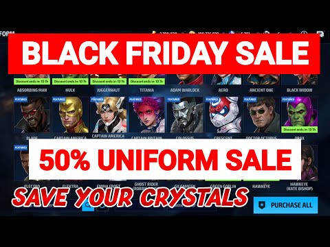 Black Friday Sale | 50% Uniform Sale | Marvel Future Fight - MFF HINDI INDIA