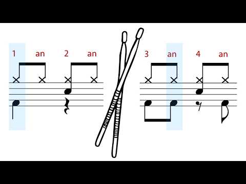 Beginner Drum Beats - 10 Basic Kick Drum Patterns 🥁 (Easy Practice-Along Exercises)