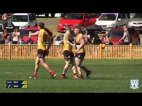2017 BDAFL Plate Grand Final Highlights   Maitland v Singleton