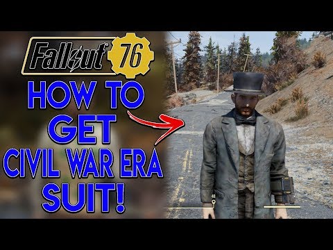 FALLOUT 76 Rare Armor Guide - Civil War Era Suit + Civil War Era Hat