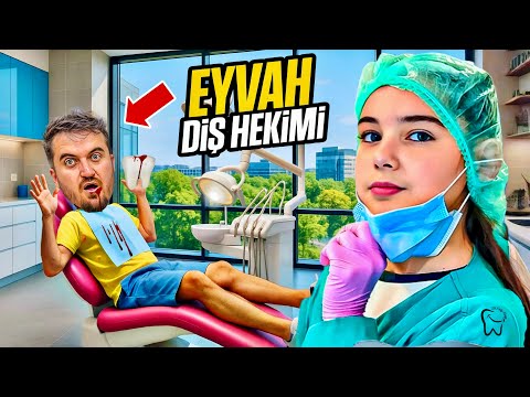 ELIF SINEM BECAME A DENTIST!! THE PATIENT WAS SCARED AND RUN AWAY!!