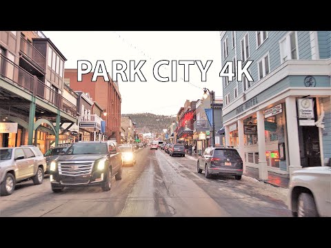 Park City Utah 4K - Sundance Ski Town - Scenic Drive